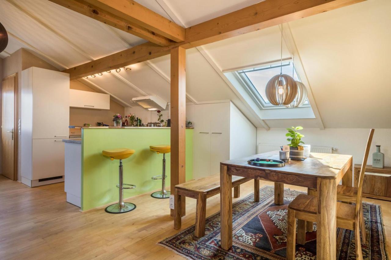Luxurioeses Penthouse-Appartement Höchst Exteriör bild